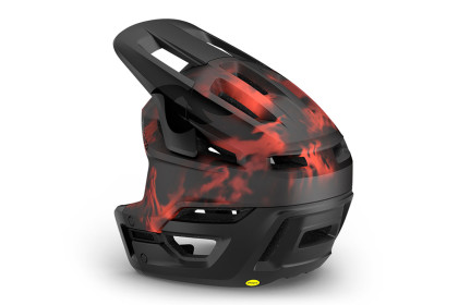 Шлем Bluegrass Jetro MIPS Черно-красный