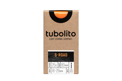 TUBOLITO  S-ROAD 700C 18-28C PRESTA 80MM